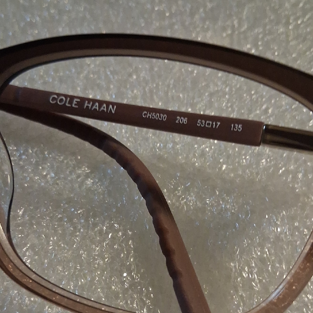 Cole Haan Brown Eyeglasses - Picture 3 of 8
